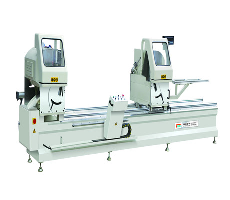 铝型材数显双头精密切割锯_上海天利门窗设备