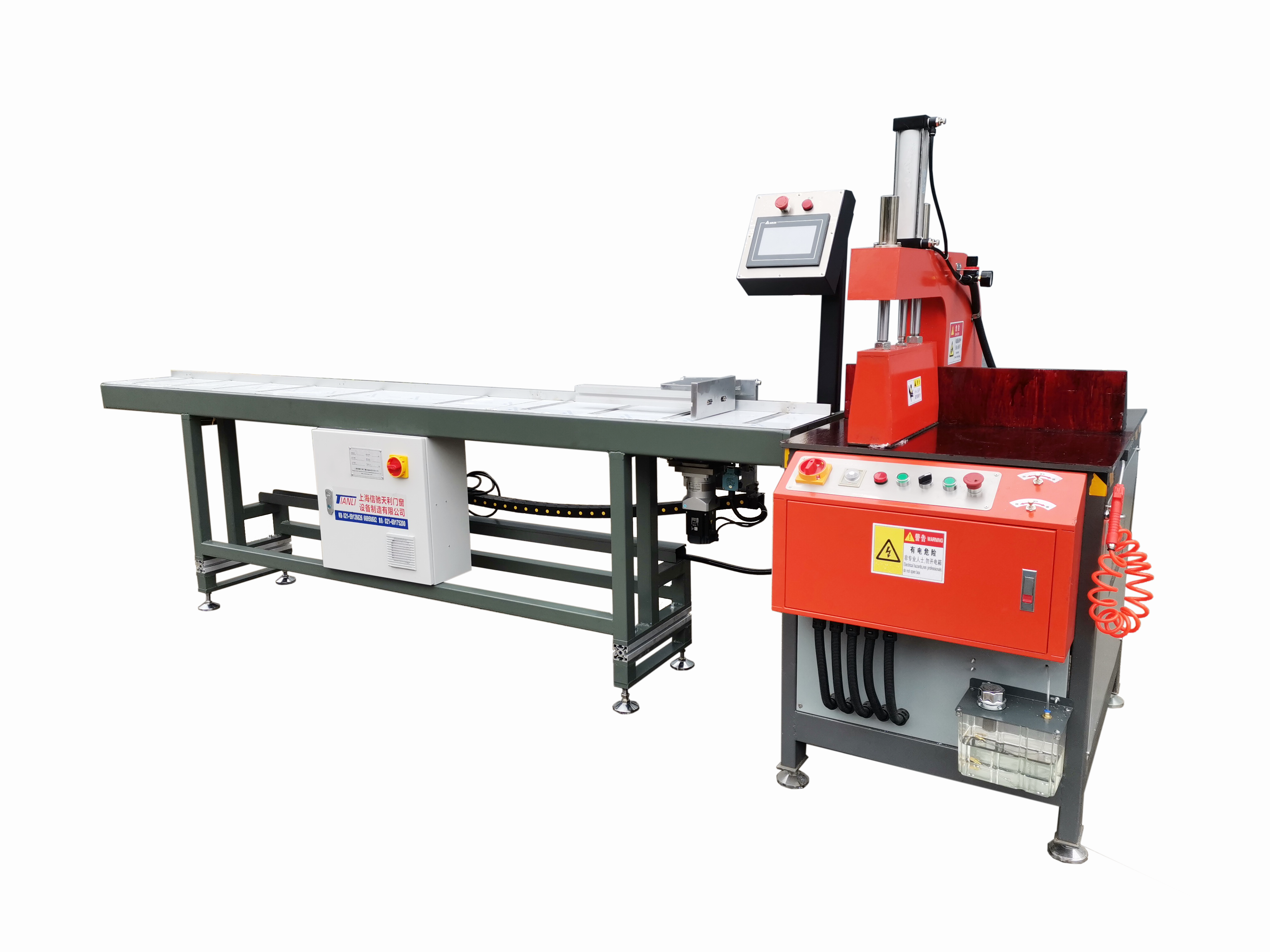 数控托料架平板切割锯_上海信驰天利门窗设备行业新闻_影响铝合金门窗设备质量的因素有哪些